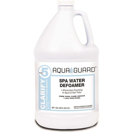 Aquaguard 1 Gal. Spa Water Defoamer Pool Clarifier 55128AGD